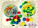 Adesivo Latinha Mint To Be - Super Hero Squad